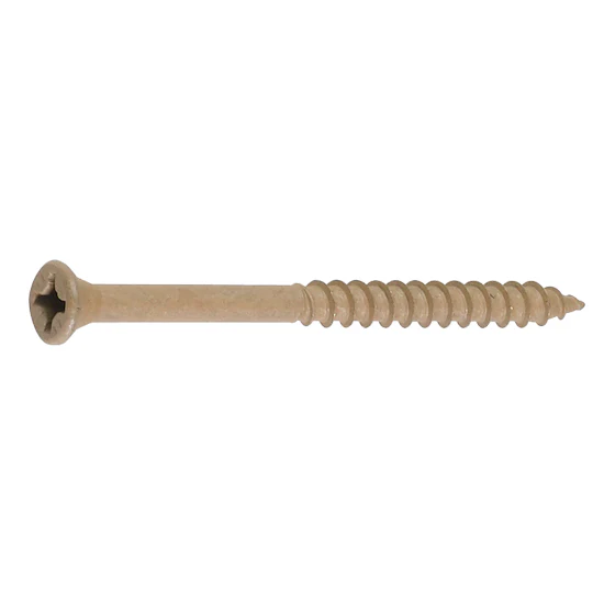 FastenMaster FMGD212-1750 GuardDog Gold Color Deck Screw, 2.5", 1750