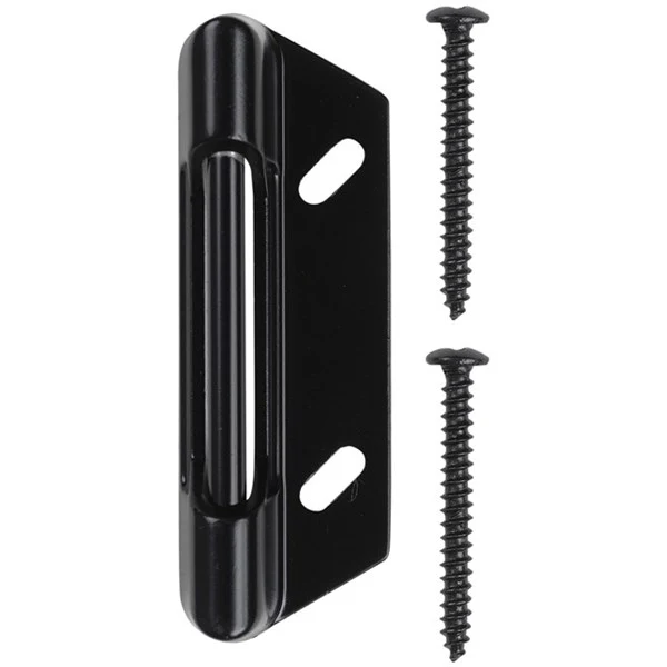 Wright Products™ V777STBL Knob Latch Replacement Strike Plate, Black F