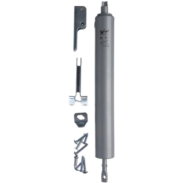 Wright Products™ V820 Light Duty Pneumatic Door Closer, Aluminum Finis