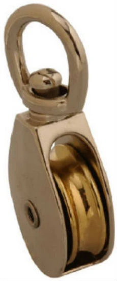 Campbell T7655042 Single Sheave Pulley, 2", Swivel Eye, #0173