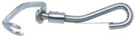 Campbell T7607301 Open Eye Swivel Spring Snap, 5/16", #1407
