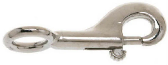 Campbell T7615202 Rigid Round Eye Bolt Snap, 5/8", #125Z
