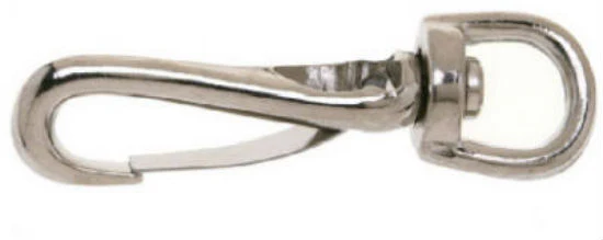 Campbell T7615902 Swivel Round Eye Spring Snap, 3/8", #437Z