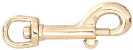 Campbell T7616702 Swivel Round Eye Bolt Snap, 3/8", #5025Z