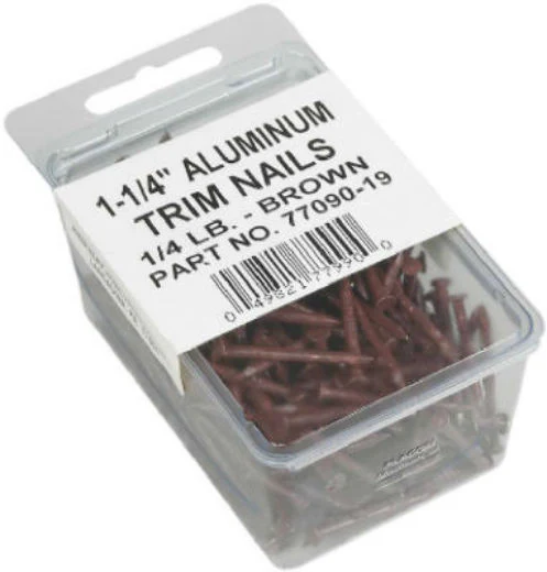 Amerimax 7709019 Trim Nails, 1-1/2", Brown