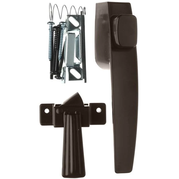 Wright Products™ VF333FB Free-Hanging Push Button Latch, Florida Bronz