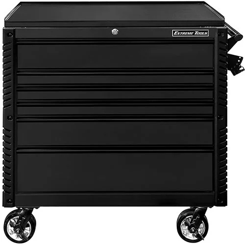 Extreme Tools EX Tool Cart Series 41in W x 26in D 6-Drawer Tool Cart with Bumpers