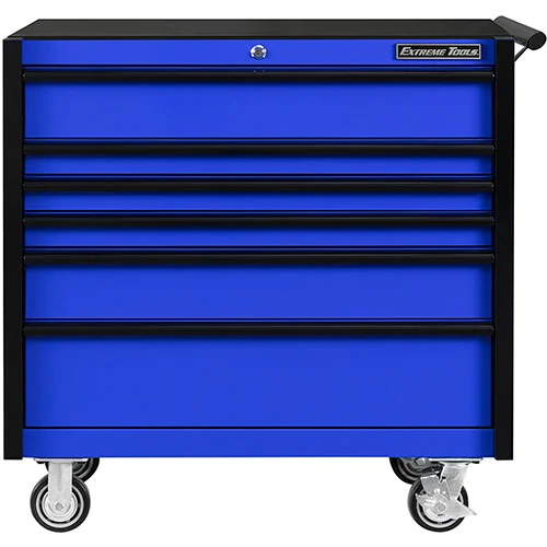 Extreme Tools DX Series 41in W X 25in D 6 Drawer Roller Cabinet100 lbs Slides