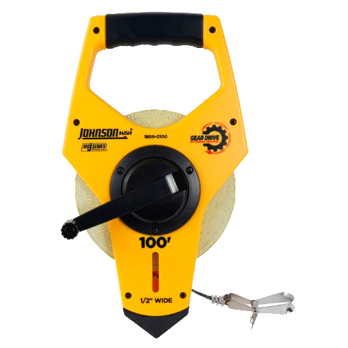 Big J Geared Open Reel Fiberglass Tape