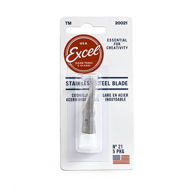 #21 Stainless Steel Blades (5) Excel Tools