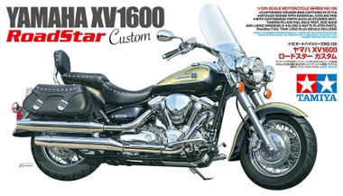 Yamaha XV1600 Road Star Custom Motorcycle 1/12 Tamiya