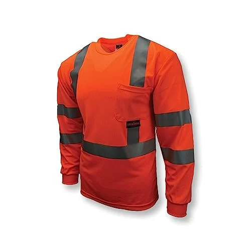 Radians ST21 Class 3 Long Sleeve T-shirt with Max-Dri (Size Small)