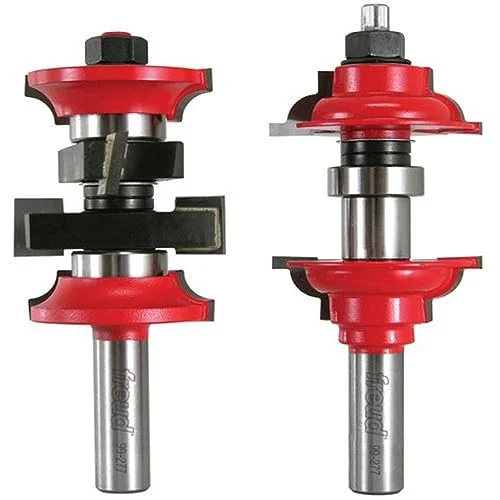 Freud 99-277: 1-7/8" (dia.) Entry & Interior Door Router Bit System with 1/2" shank, 4-19/32" overall length