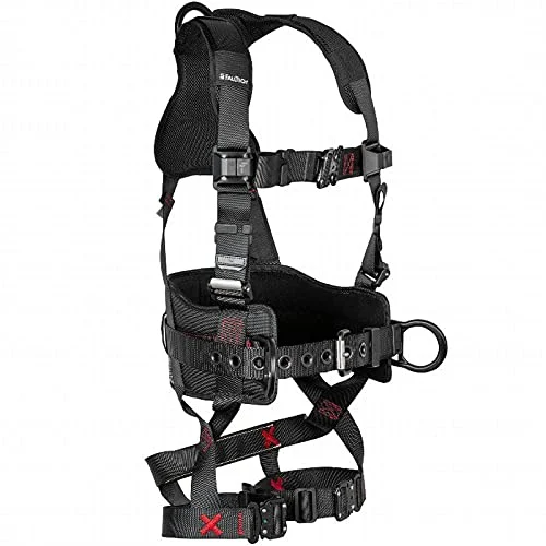 FallTech 3 D-Ring Iron Worker Body Harness