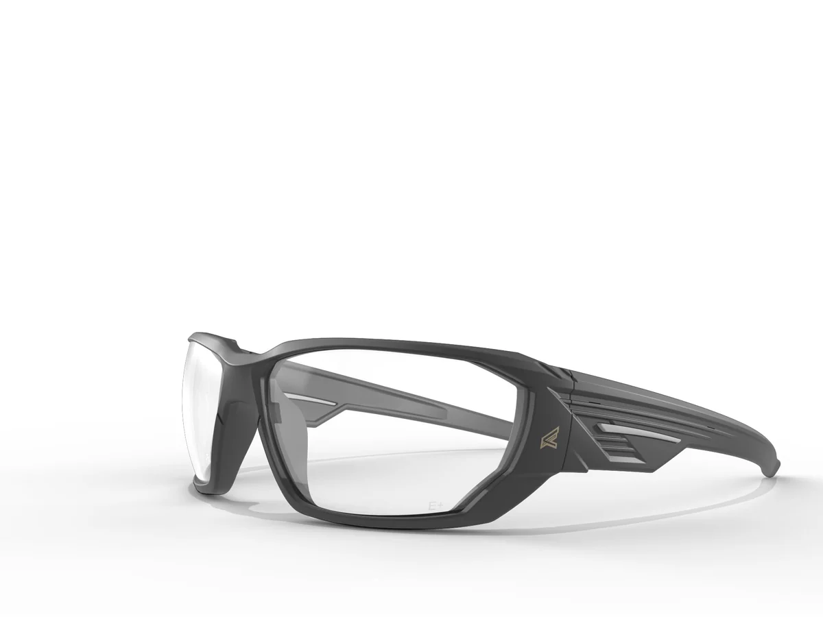 EDGE TXD416 Dawson Polarized Wrap-Around Safety Glasses Black Casual