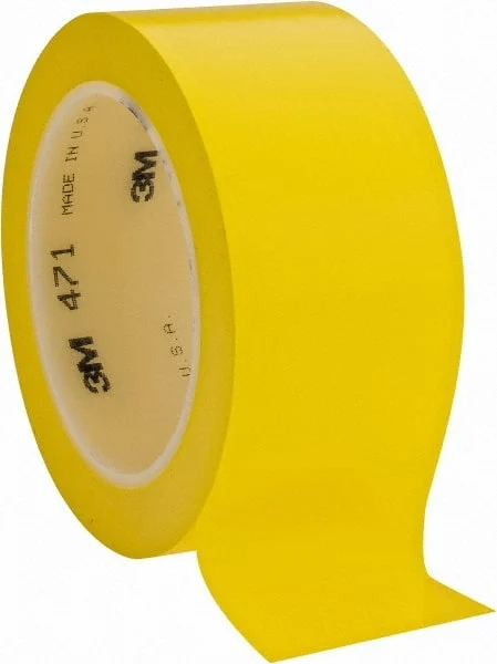 Yellow Solid Color Vinyl Tape2