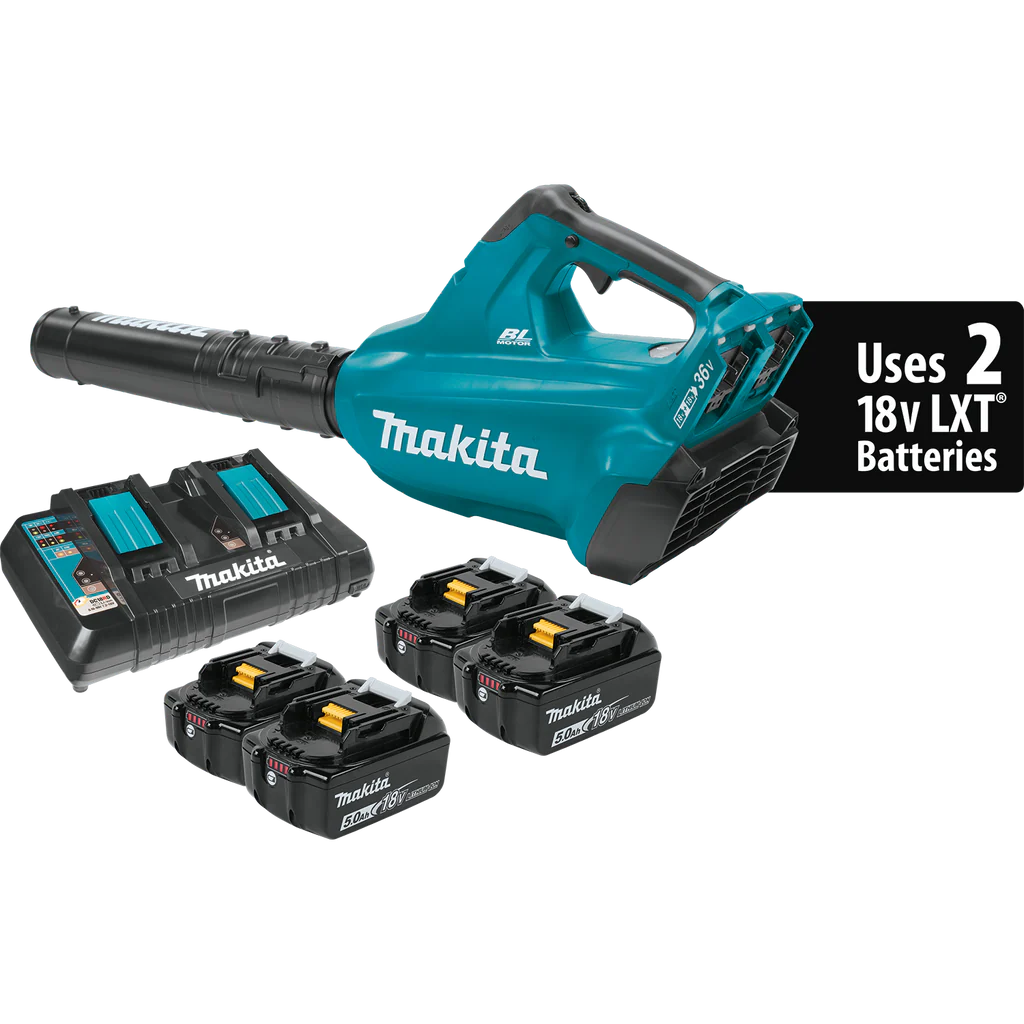 18V X2 Brushless Blower w/ Two Extra Batteries - XBU02PT1