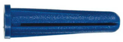Hillman 5042 Blue Conical Plastic Anchor W/Screw 14-16 x 1-3/8", 5 Pac
