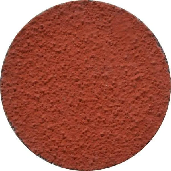 3M - 1-1/2" Disc Diam, 80 Grit, Ceramic Quick Change Disc - Type R Attaching System, Coated, Orange, Medium Grade, 30,000 RPM, 777F Series