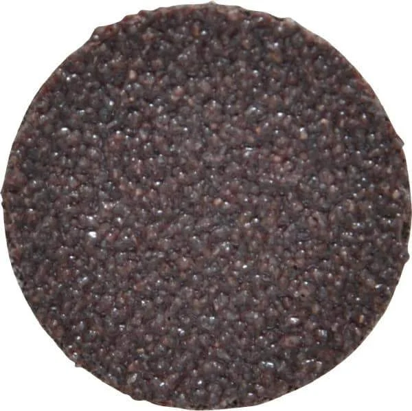 3M - 1-1/2" Disc Diam, 36 Grit, Aluminum Oxide Quick Change Disc - Type R Attaching System, Coated, Brown, Very Coarse Grade, 30,000 RPM, 361F Series