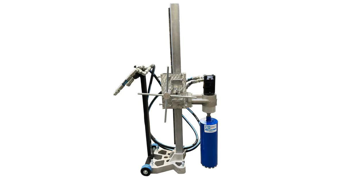 EK-201-HR12 - Hydraulic With Large Roller Carriage (14" Bit Diameter Max)