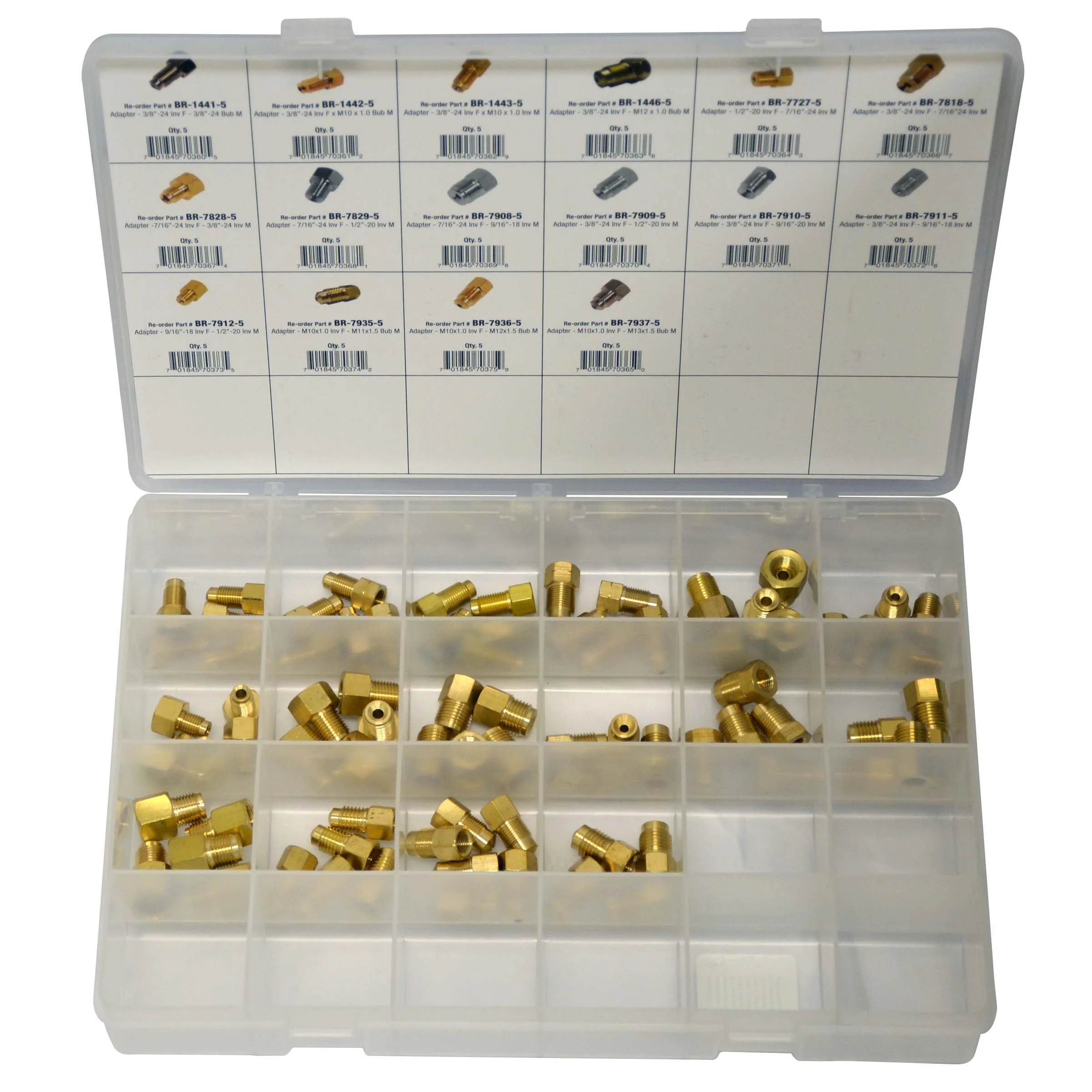 Master Cylinder Brake Line Adapter Assortment