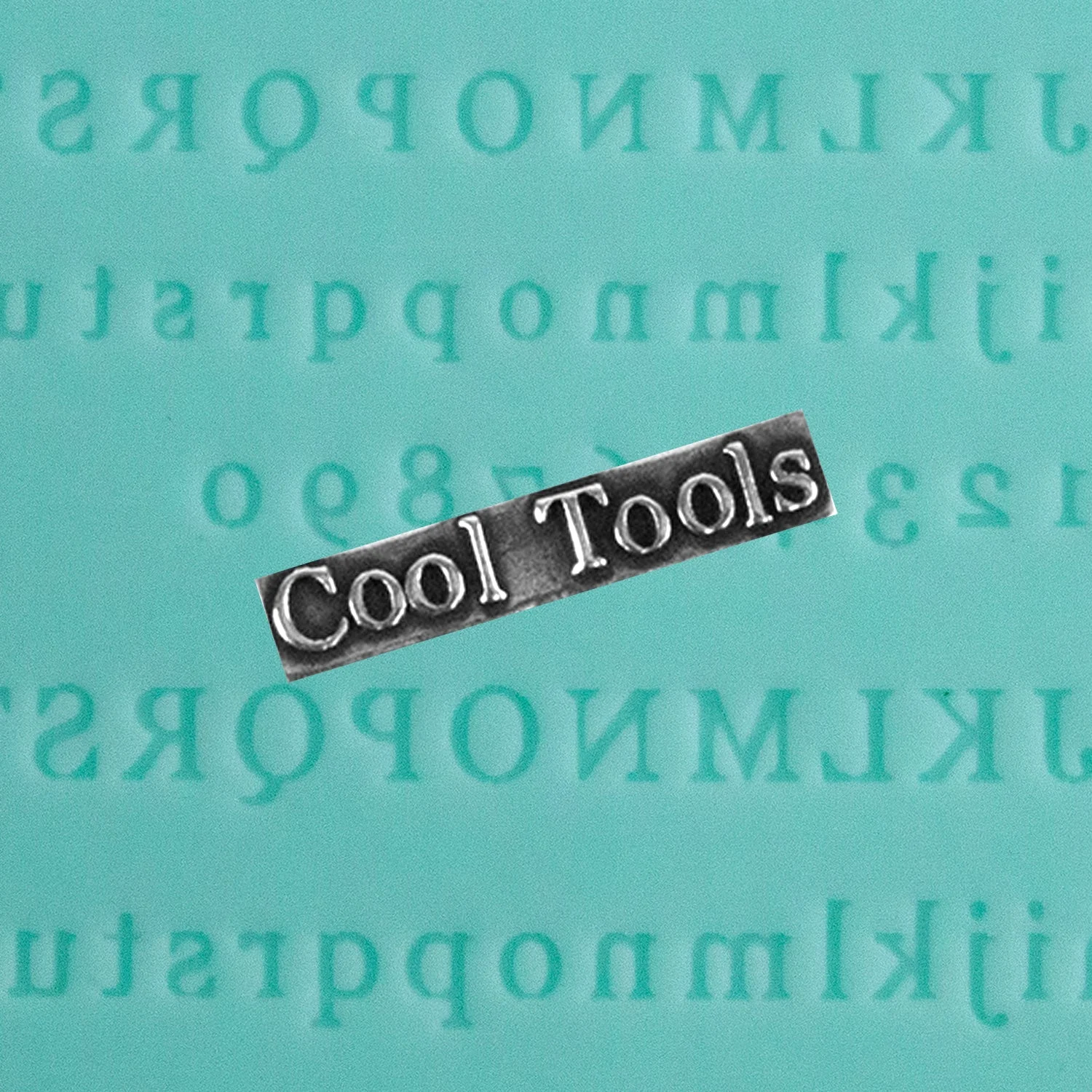 Finishing Touches Mold - Alphabet 2 Flat