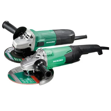 Hikoki GPACK-2 2 Piece 115mm & 230mm Electric Angle Grinder Set