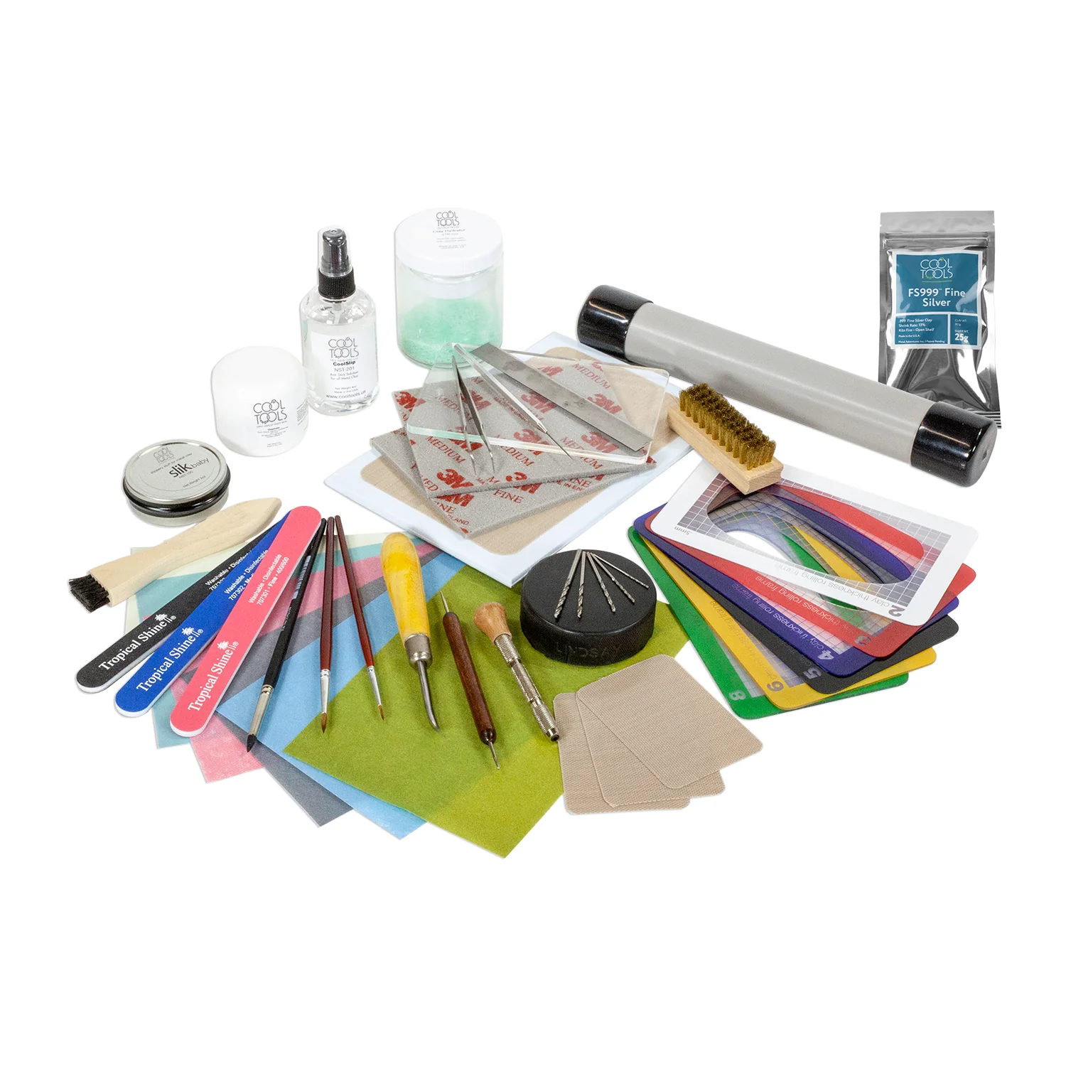 Metal Clay Basic Tool Kit with FS999™ Fine Silver Clay