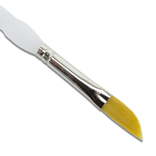 Royal Soft-Grip™ Taklon Brush Angled 1/4"