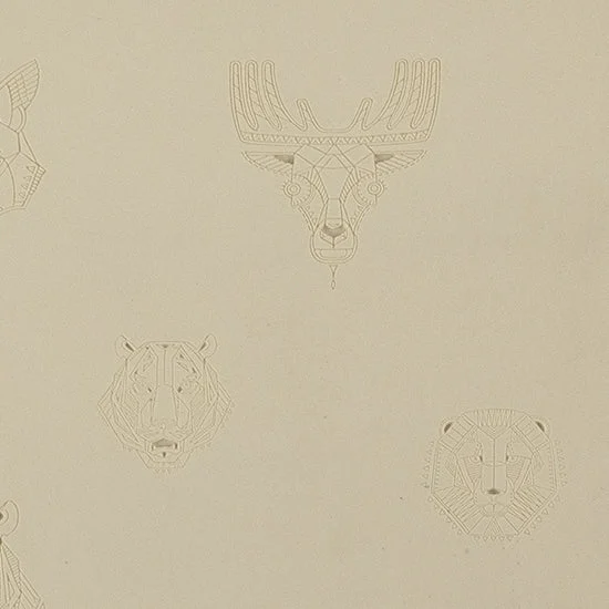 Jewelry Artist Elements - Texture - Stylized Animals:Bobcat, Deer, Tiger & Lion