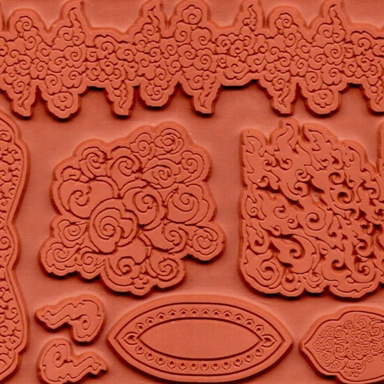 Wanaree Tanner Signature Texture Plate - Tibetan Smoke & Fire