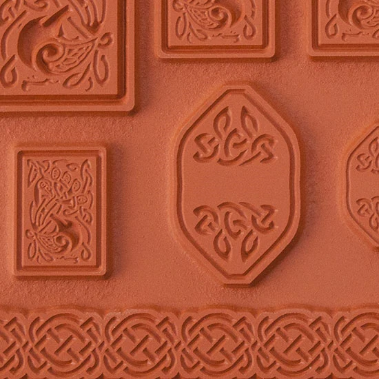 Wanaree Tanner Texture Plate - Special Edition Celtic Peacock