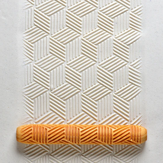 Wooden Hand Roller - Blocks
