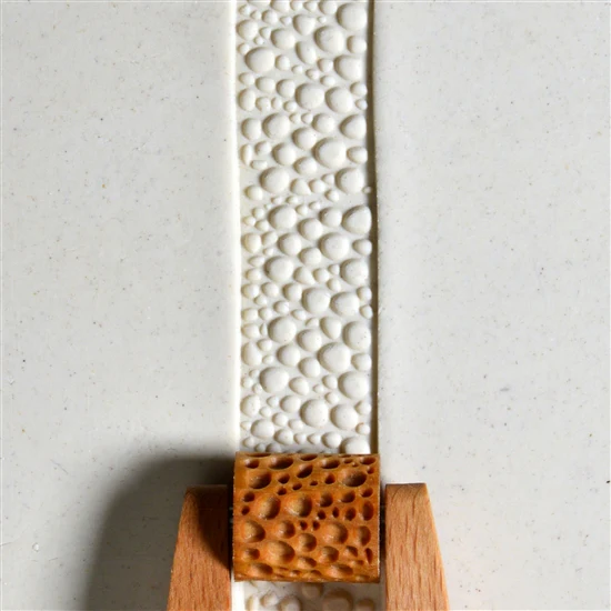 Wooden Mini Roller - Pebbles 20mm