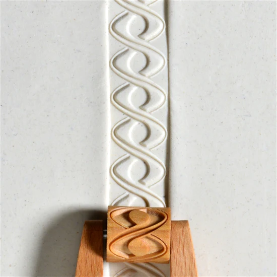 Wooden Mini Roller - Double Helix 20mm