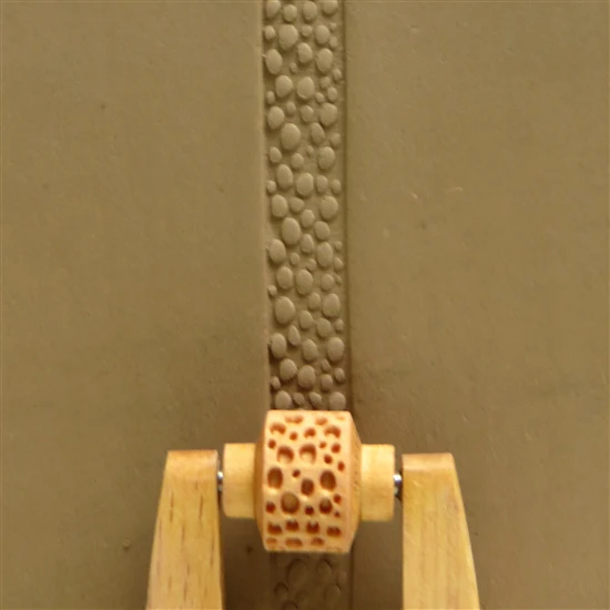 Wooden Mini Roller - Pebbles 10mm