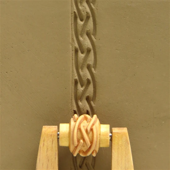 Wooden Mini Roller - Single Braid 10mm