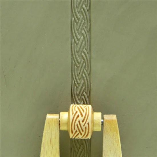 Wooden Mini Roller - Double Braid 10mm