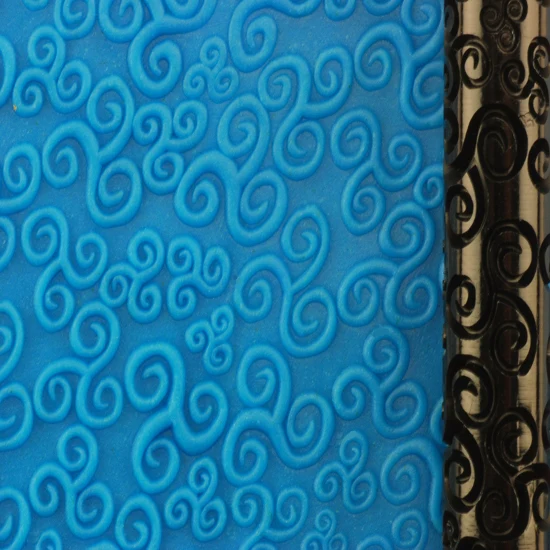 Acrylic Clay Hand Roller - Tri-Spiral Skies