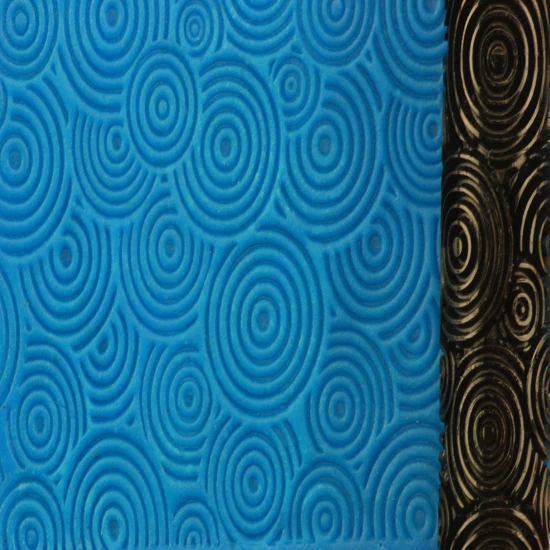Acrylic Clay Hand Roller - Raindrop Ripples