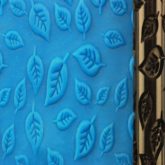 Acrylic Clay Hand Roller - Leaves 2