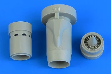 A-4 Skyhawk IDF Exhaust Nozzles For HBO (Resin) 1/48 Aires