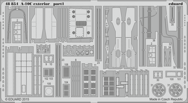 A-10C Exterior for ITA 1/48 Eduard
