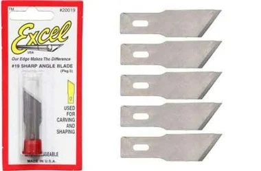 #19 Angled Edge Blades (5) Excel Tools