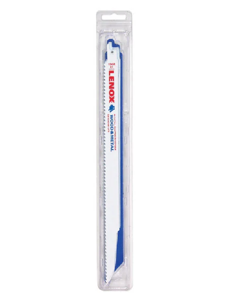Lenox 20585156R Wood Cutting Bi-Metal Reciprocating Saw Blades, 6TPI,