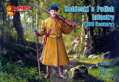 XVII Century Sobieski's Polish Infantry (48) 1/72 Mars Models