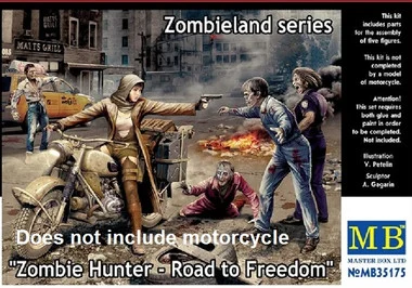 Zombie Hunter: Road to Freedom' 1/35 Master Box