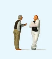Couple Arguing HO Scale Preiser